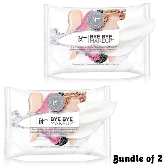 it cosmetics Other - it Cosmetics Bye Bye Makeup Removing Wipes Bundle
